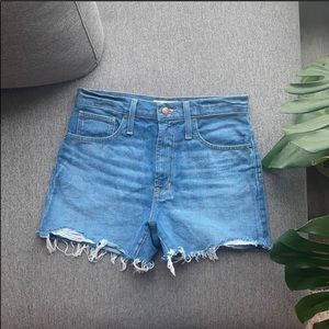 Madewell perfect jean short